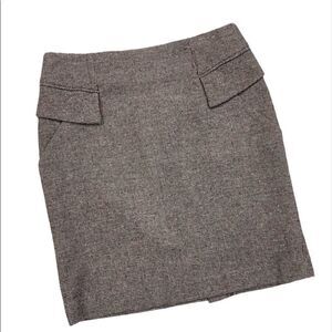 Armani Jeans wool and silk blend pencil skirt